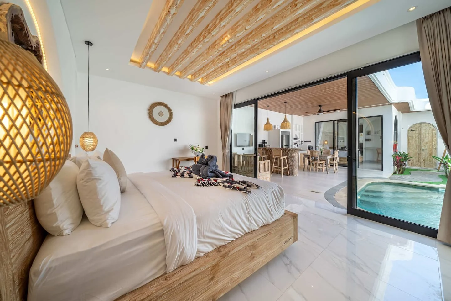 Indonesian property — bali bedroom
