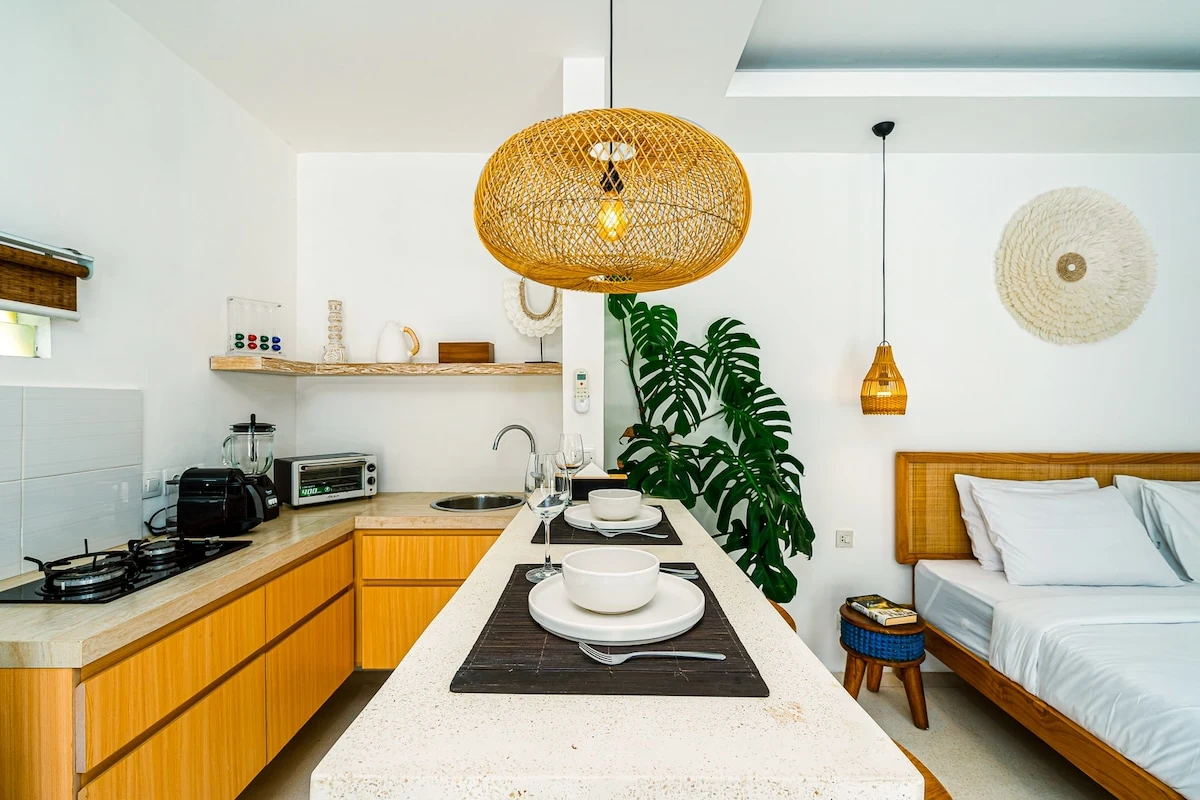 Indonesian property — canggu kitchen